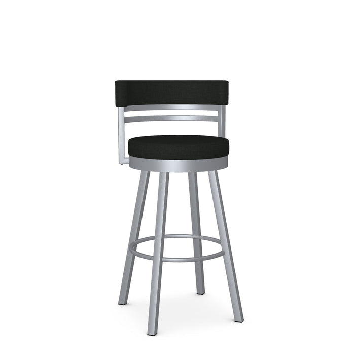 Ronny Swivel Bar Stool - Upholstered
