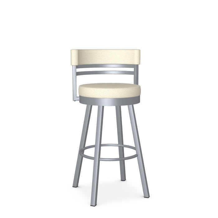 Ronny Swivel Bar Stool - Upholstered