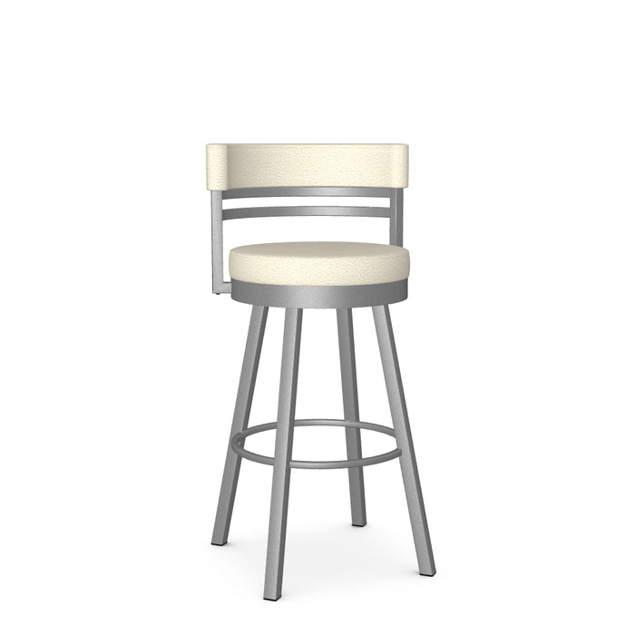 Ronny Swivel Bar Stool - Upholstered