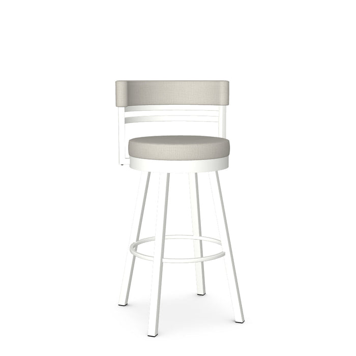 Ronny Swivel Bar Stool - Upholstered