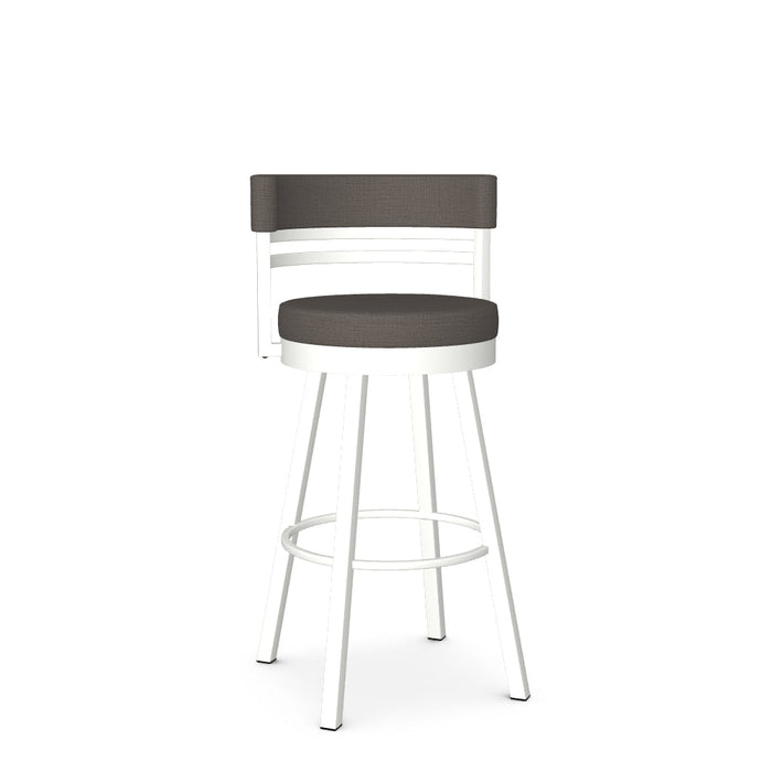 Ronny Swivel Bar Stool - Upholstered