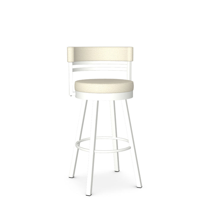 Ronny Swivel Bar Stool - Upholstered