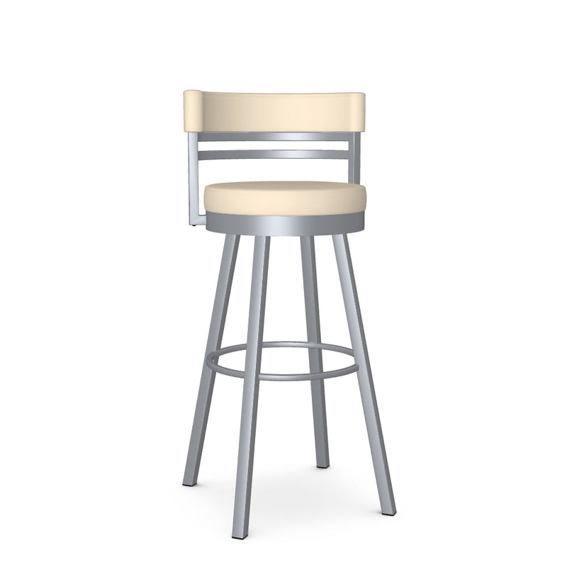 Ronny Swivel Spectator Stool - Upholstered
