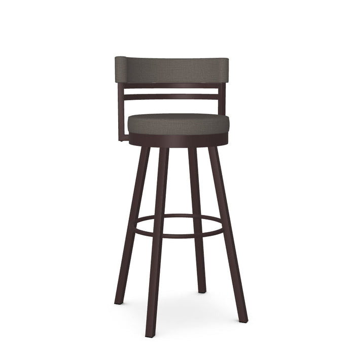 Ronny Swivel Spectator Stool - Upholstered