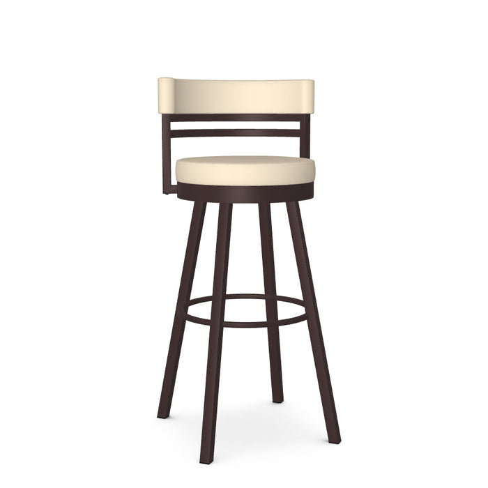 Ronny Swivel Spectator Stool - Upholstered
