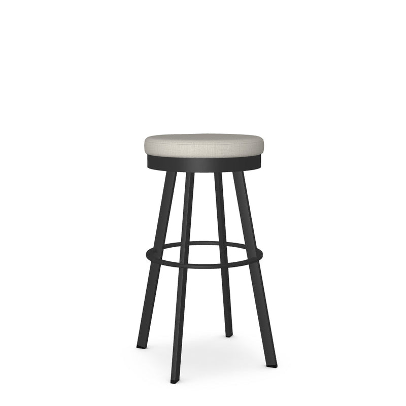 Bryce Swivel Spectator Stool - Upholstered