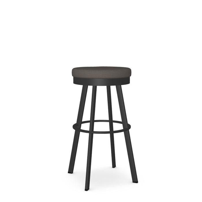 Bryce Swivel Spectator Stool - Upholstered