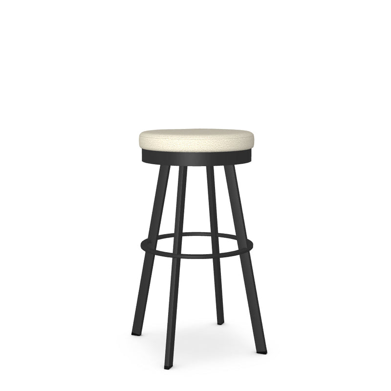 Bryce Swivel Spectator Stool - Upholstered
