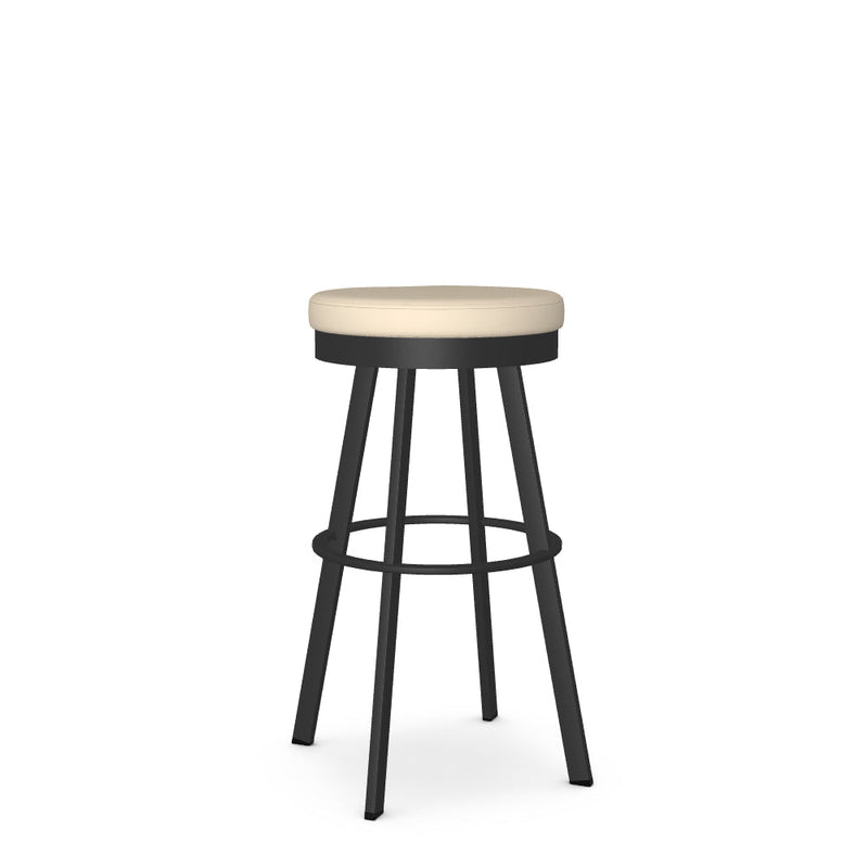 Bryce Swivel Spectator Stool - Upholstered