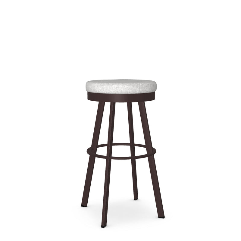 Bryce Swivel Spectator Stool - Upholstered
