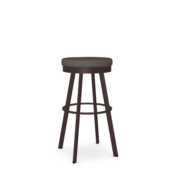 Bryce Swivel Spectator Stool - Upholstered