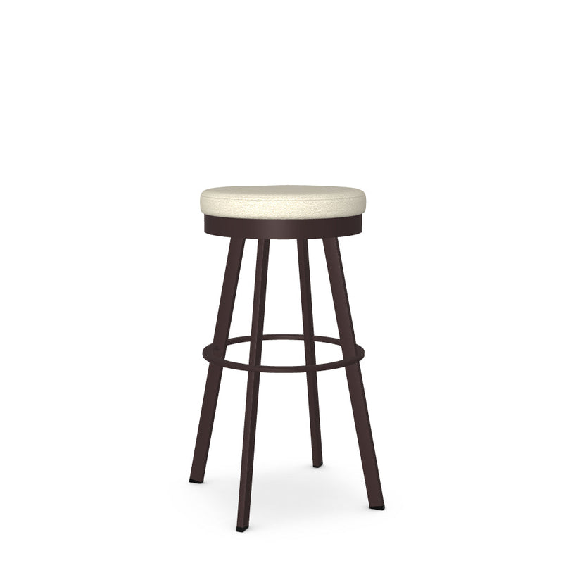 Bryce Swivel Spectator Stool - Upholstered