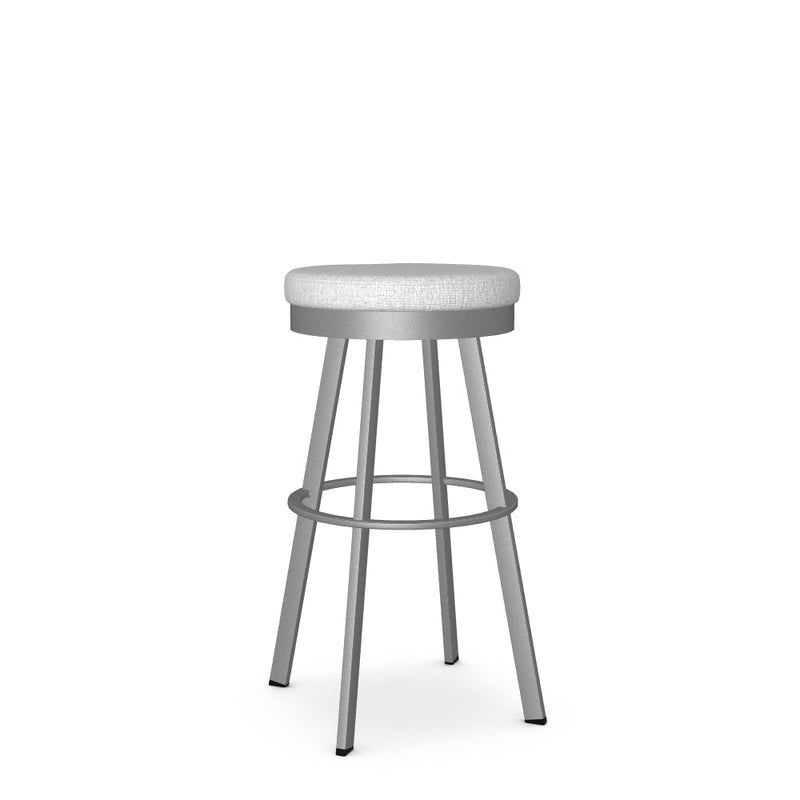 Bryce Swivel Spectator Stool - Upholstered