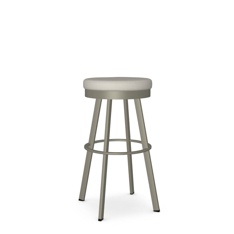 Bryce Swivel Spectator Stool - Upholstered
