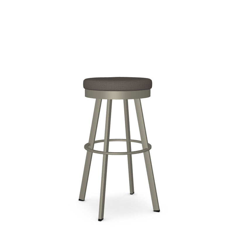 Bryce Swivel Spectator Stool - Upholstered
