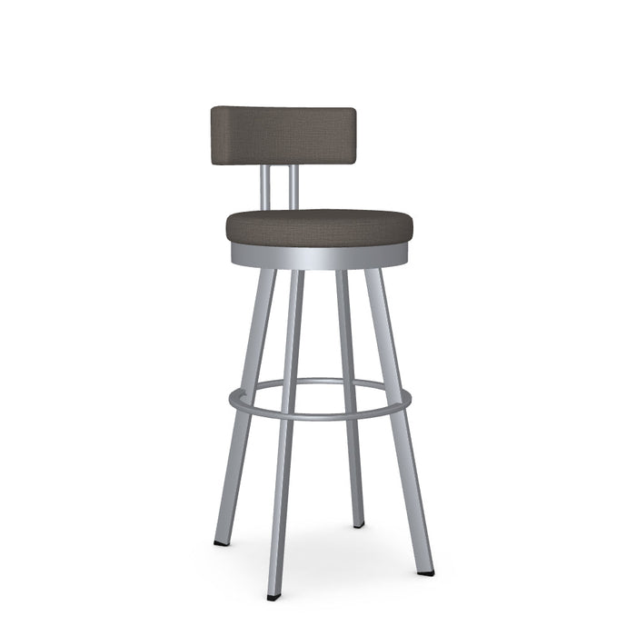 Barry Swivel Spectator Stool - Upholstered