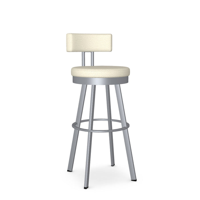Barry Swivel Spectator Stool - Upholstered