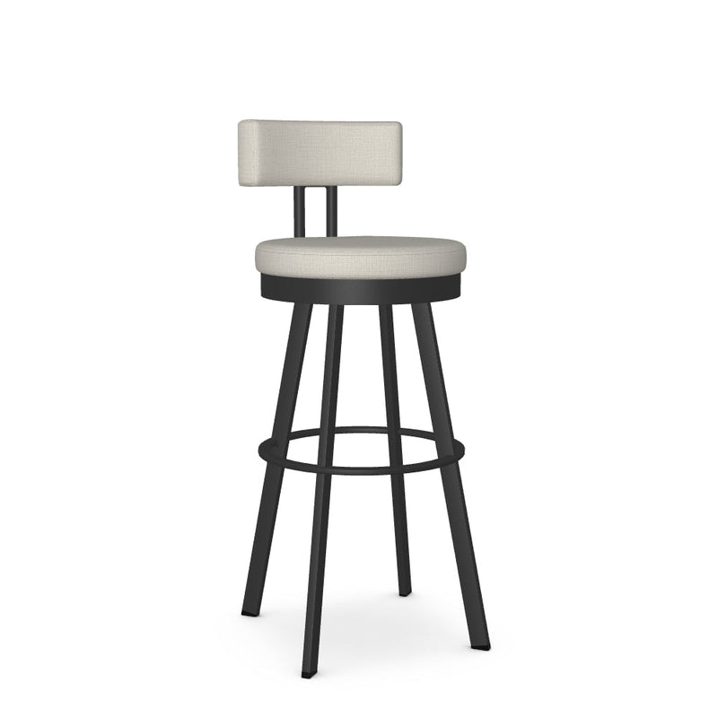 Barry Swivel Spectator Stool - Upholstered