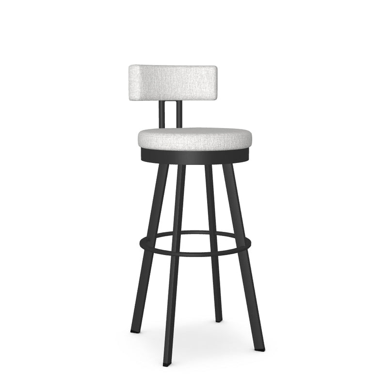 Barry Swivel Spectator Stool - Upholstered