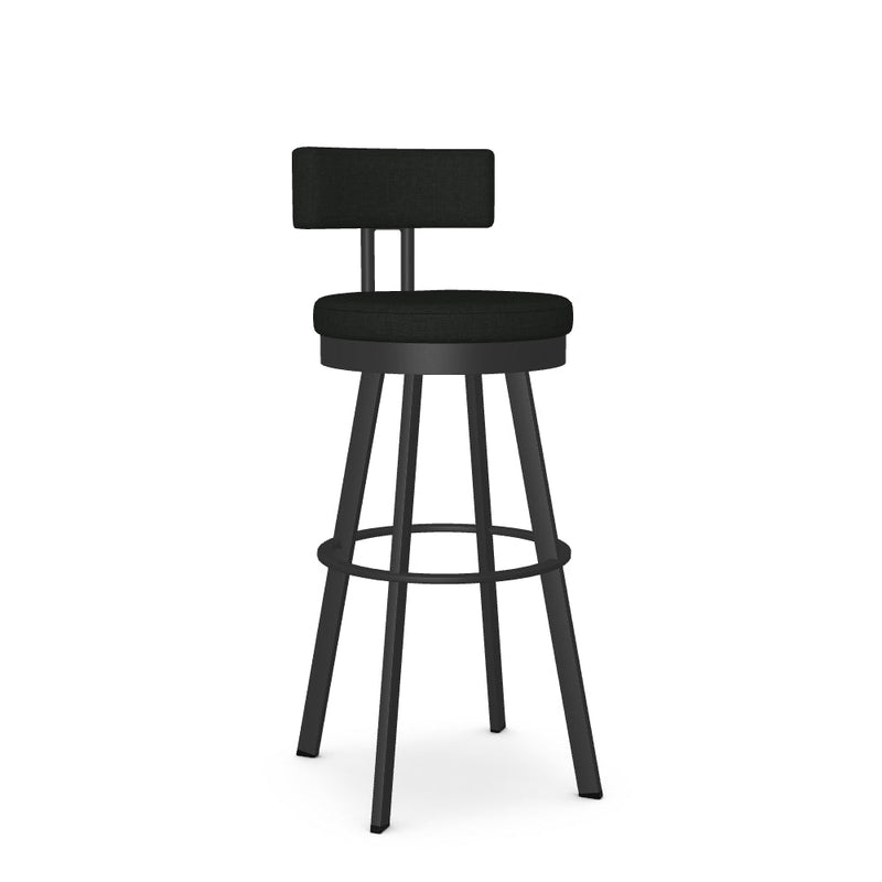 Barry Swivel Spectator Stool - Upholstered