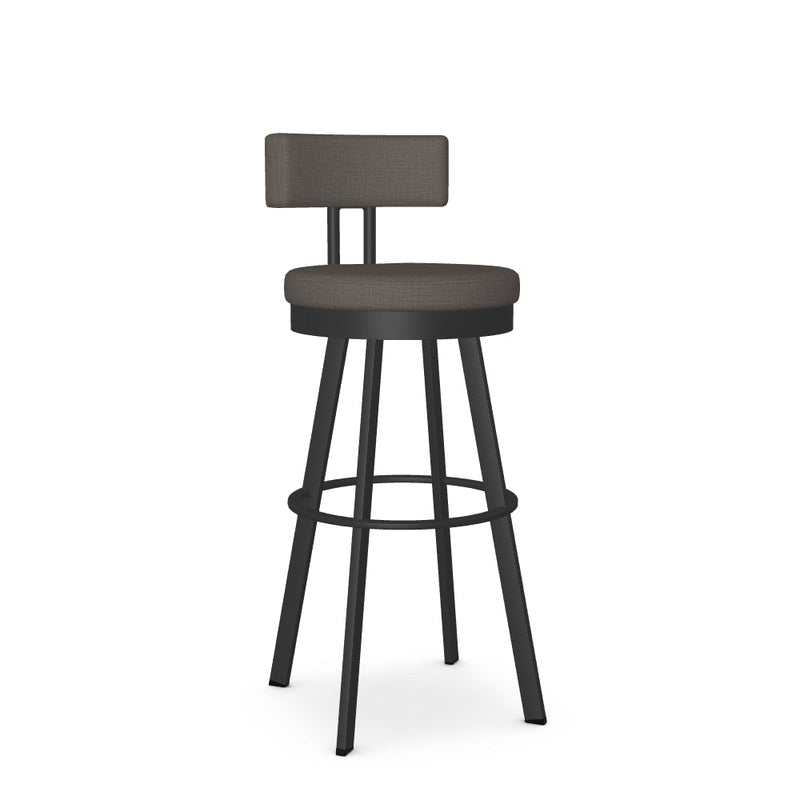 Barry Swivel Spectator Stool - Upholstered