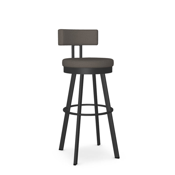 Barry Swivel Spectator Stool - Upholstered
