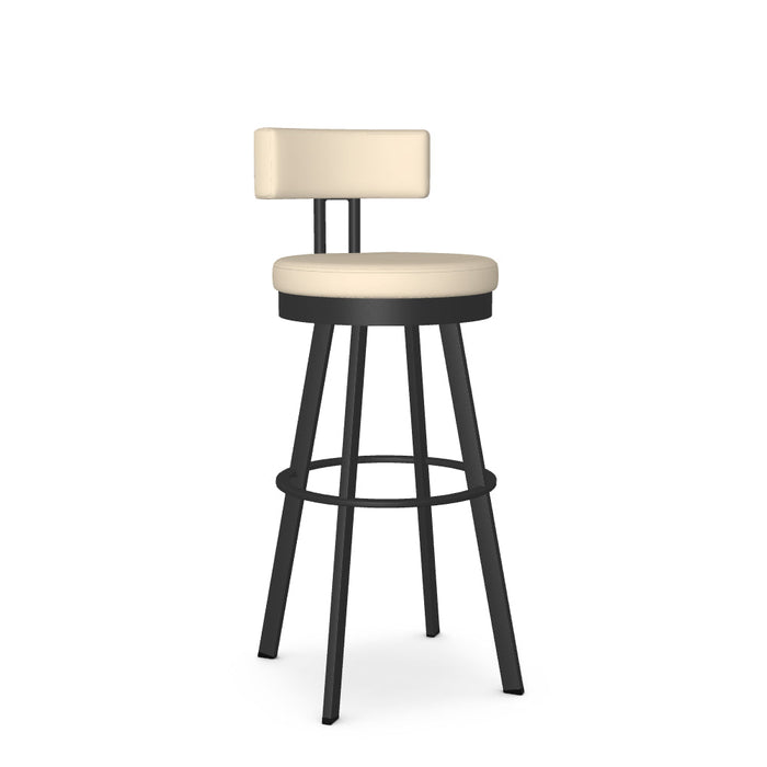 Barry Swivel Spectator Stool - Upholstered