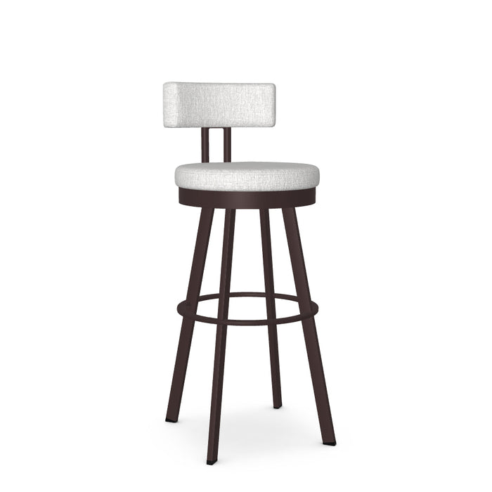 Barry Swivel Spectator Stool - Upholstered