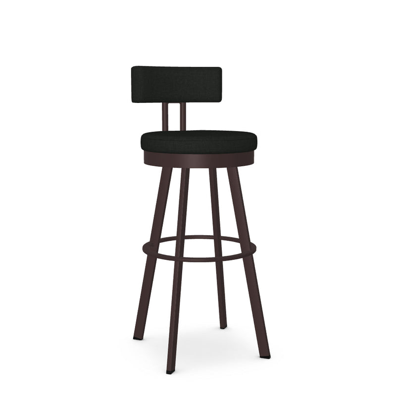 Barry Swivel Spectator Stool - Upholstered