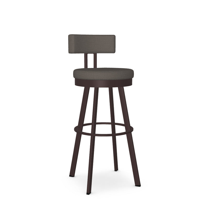 Barry Swivel Spectator Stool - Upholstered