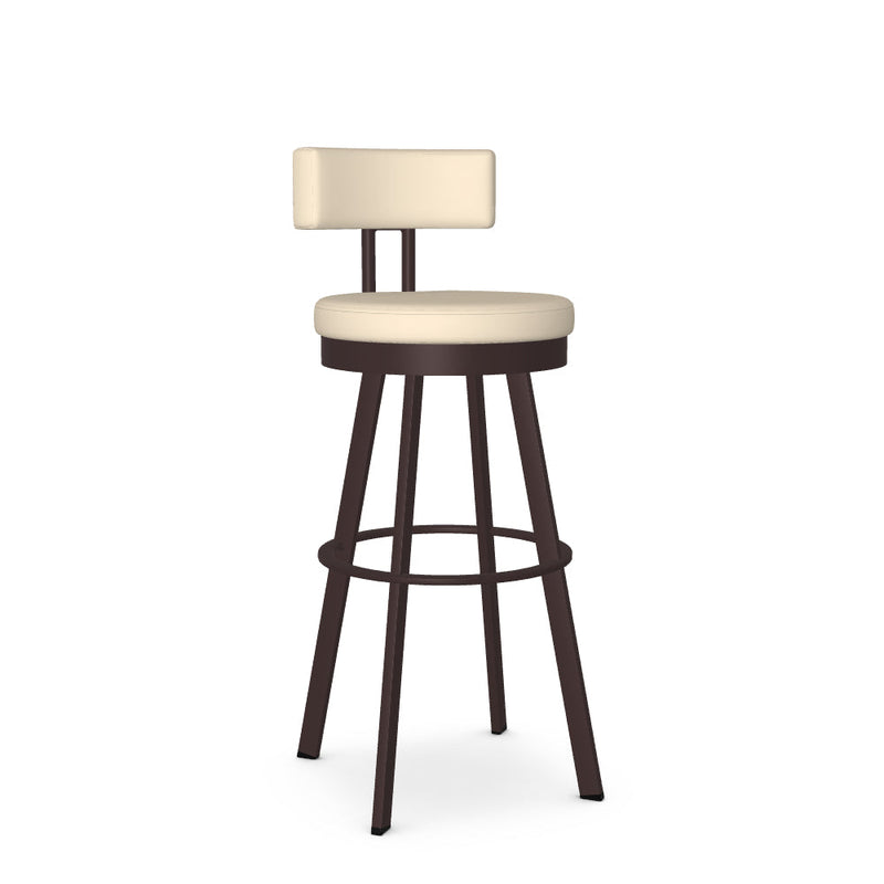 Barry Swivel Spectator Stool - Upholstered