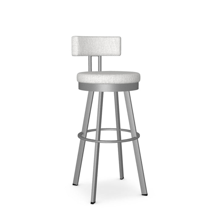 Barry Swivel Spectator Stool - Upholstered