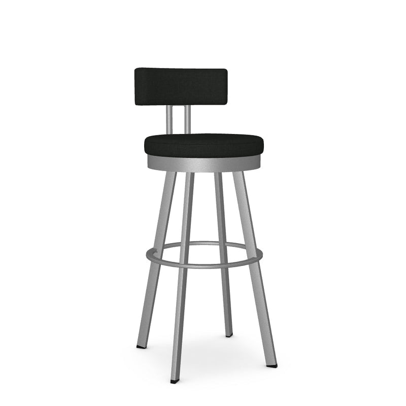 Barry Swivel Spectator Stool - Upholstered