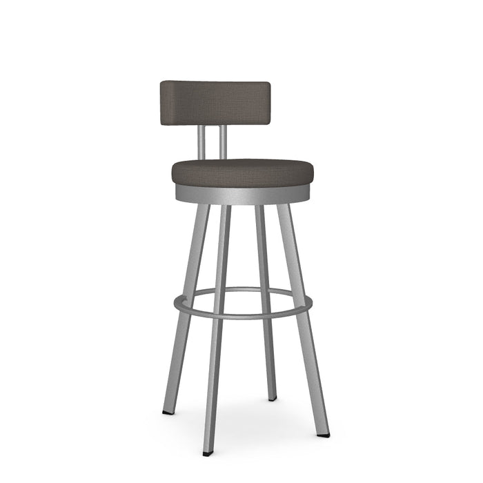 Barry Swivel Spectator Stool - Upholstered