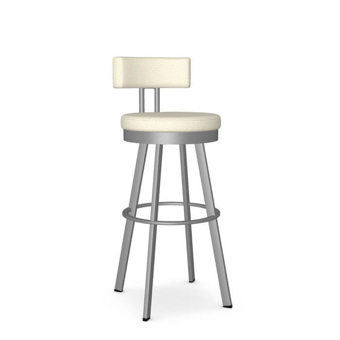 Barry Swivel Spectator Stool - Upholstered