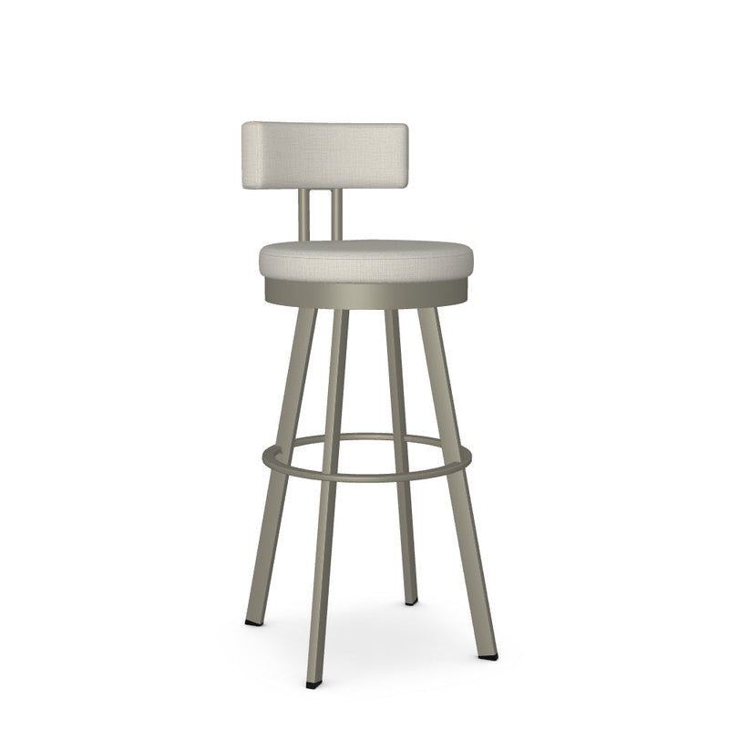 Barry Swivel Spectator Stool - Upholstered