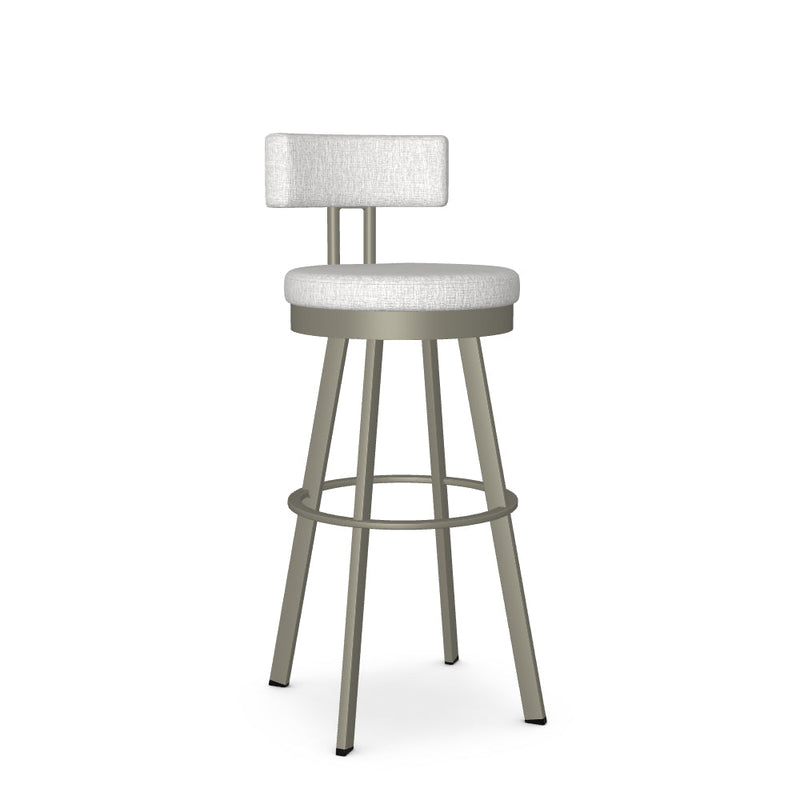 Barry Swivel Spectator Stool - Upholstered