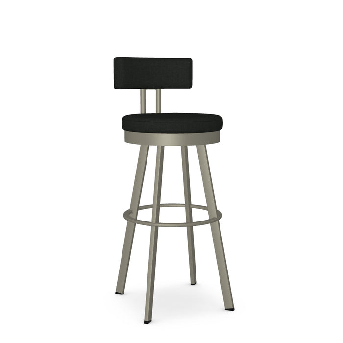 Barry Swivel Spectator Stool - Upholstered