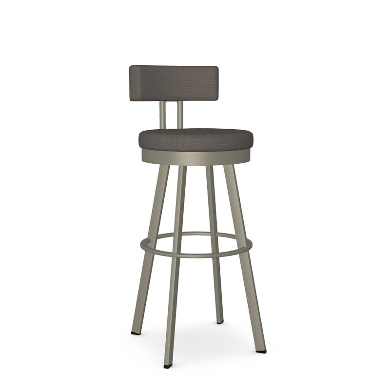 Barry Swivel Spectator Stool - Upholstered