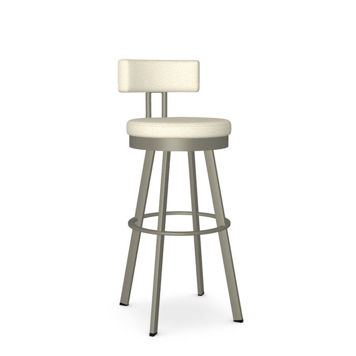 Barry Swivel Spectator Stool - Upholstered