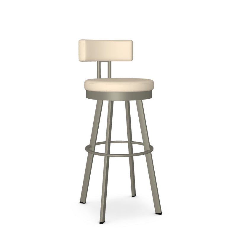 Barry Swivel Spectator Stool - Upholstered