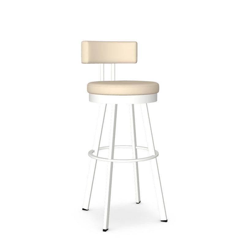 Barry Swivel Spectator Stool - Upholstered