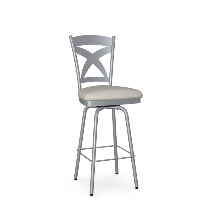 Marcus Swivel Counter Stool - Upholstered