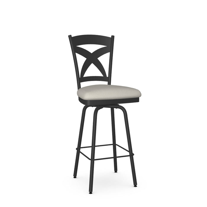 Marcus Swivel Counter Stool - Upholstered