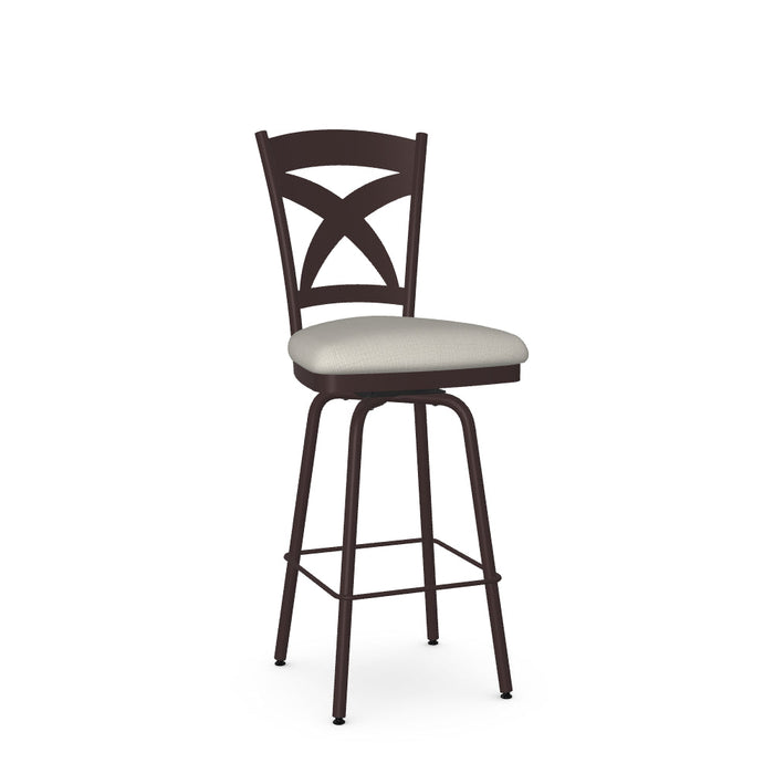 Marcus Swivel Counter Stool - Upholstered