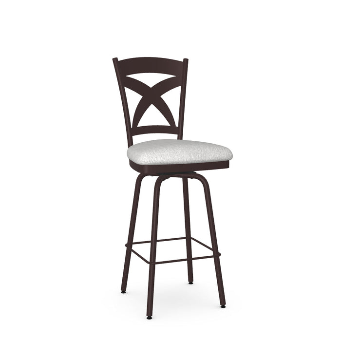 Marcus Swivel Counter Stool - Upholstered