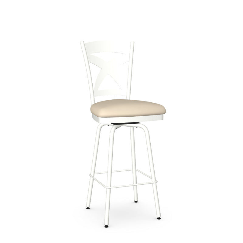 Marcus Swivel Counter Stool - Upholstered