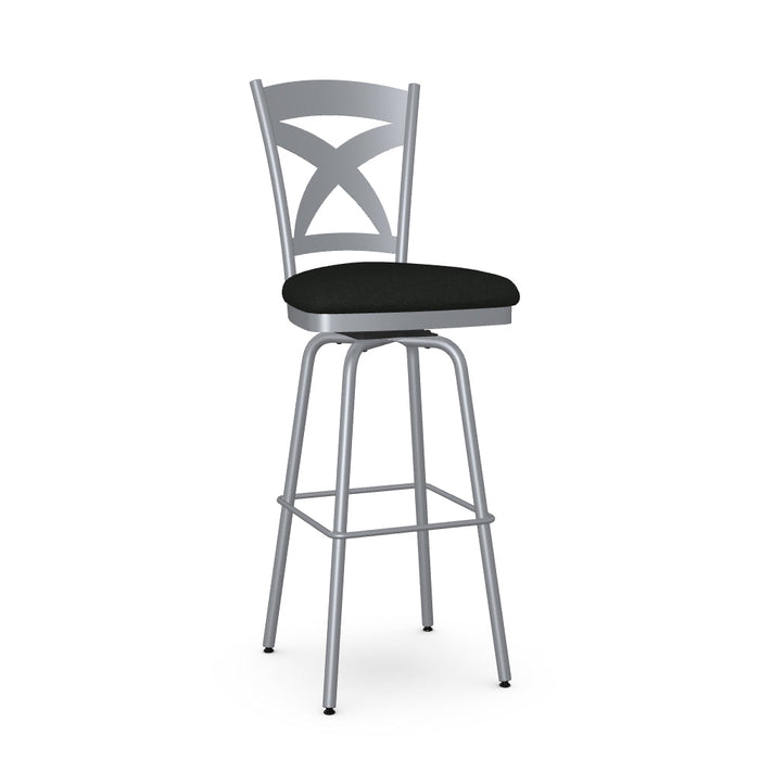 Marcus Swivel Bar Stool - Upholstered