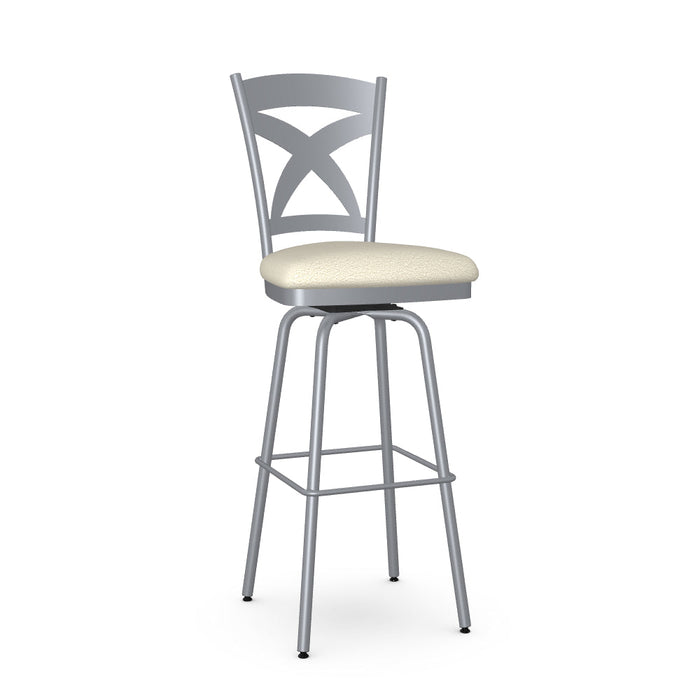 Marcus Swivel Bar Stool - Upholstered