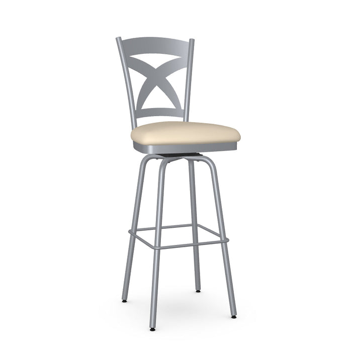 Marcus Swivel Bar Stool - Upholstered